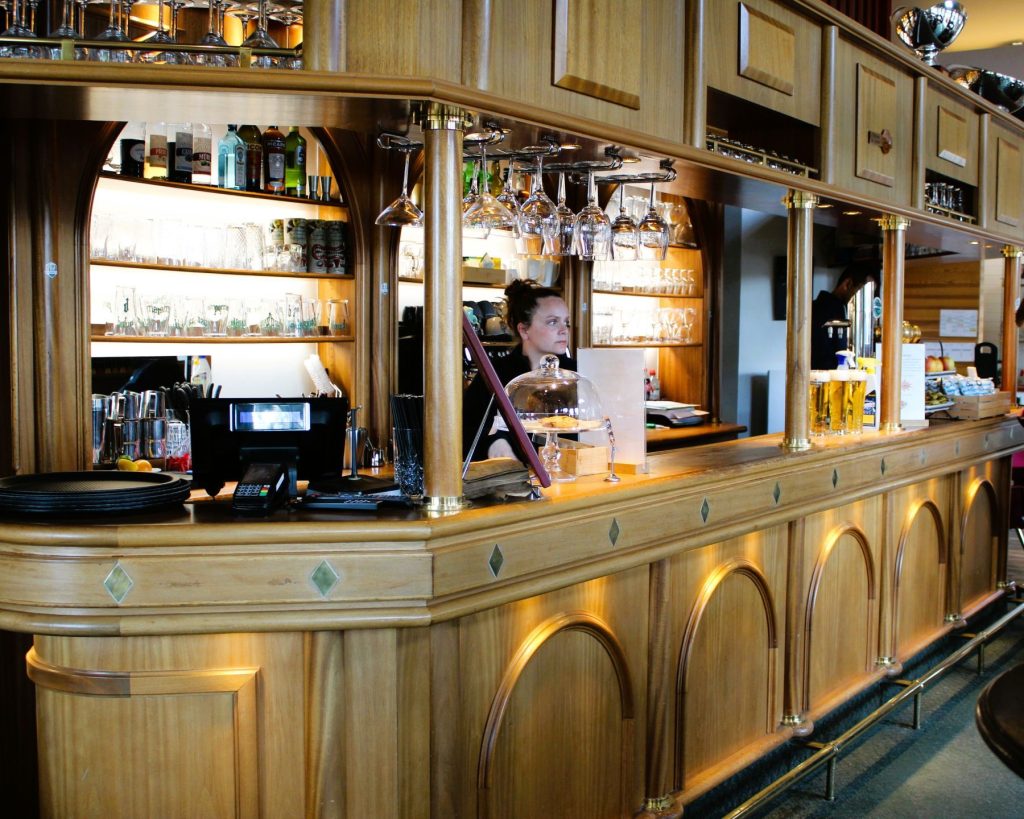 Bar club house golf de Belle Dune