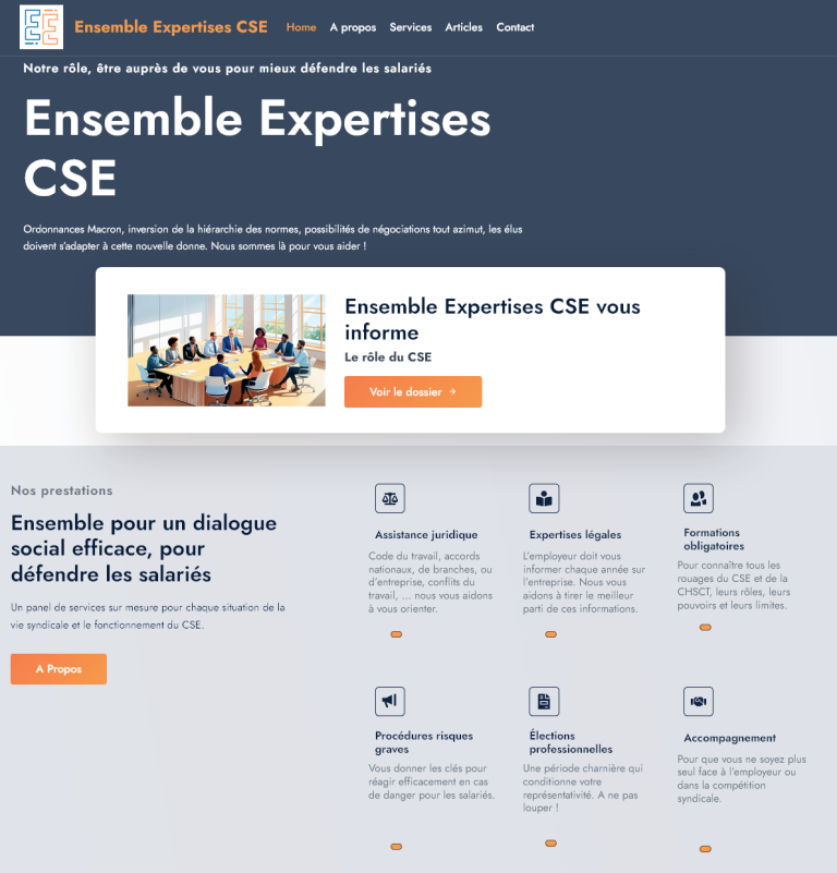 Le site d'information des CSE