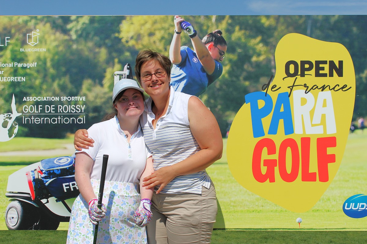 Nathalie et sa caddie